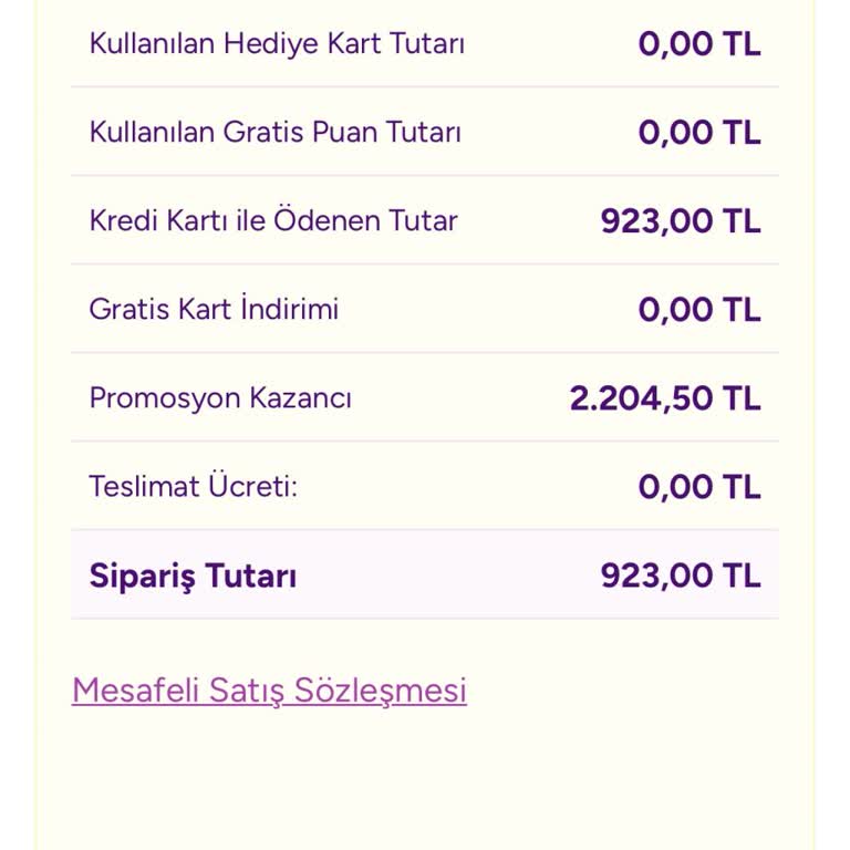 Siparişin Hazırlanmaması Ve Müşteri Hizmetlerinden Geri Dönüş Alınamaması