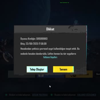 PUBG Mobile Hesabımda Tekrarlayan Haksız Ban Sorunu