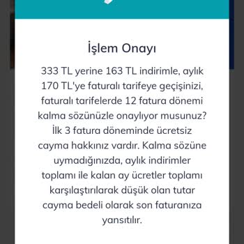 Türk Telekom Taahhütlü Tarifede Beklenmedik Fatura Artışı Ve Müşteri Hizmetlerine Ulaşamama