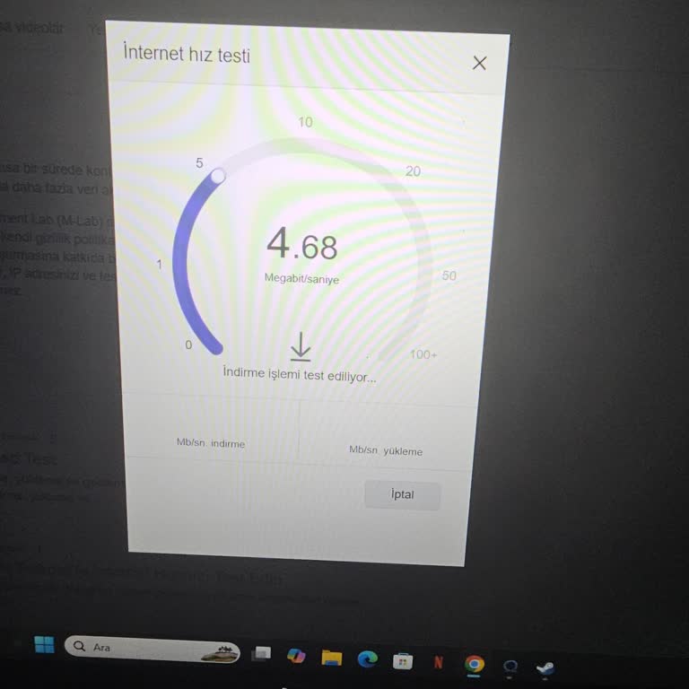 Taahhütlü Pakette Sürekli Düşük Hız Ve Çözülmeyen İnternet Sorunu
