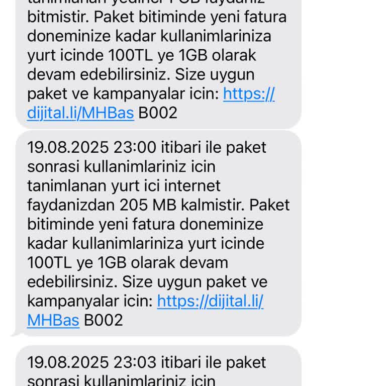 Kullanmadığım İnternet İçin Fatura Şoku: Paketler Yanlış Tanımlanıyor!