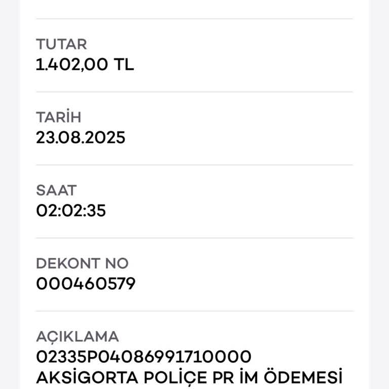 İzinsiz Yapılan Sigorta Poliçesi Kesintisinin İadesini İstiyorum