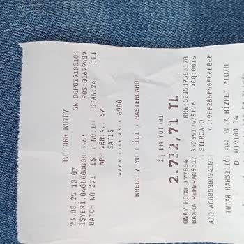 Tüvtürk İstasyonunda Yüksek Kart Farkı Ücreti Nedeniyle Mağduriyet Yaşadım