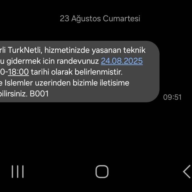 Tekrar Eden İnternet Kesintileri Ve Uzun Randevu Süresi Mağduriyeti