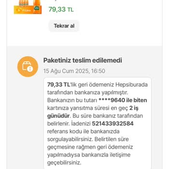 Siparişim İki Kez Teslim Edilmedi Mağduriyetim Artıyor