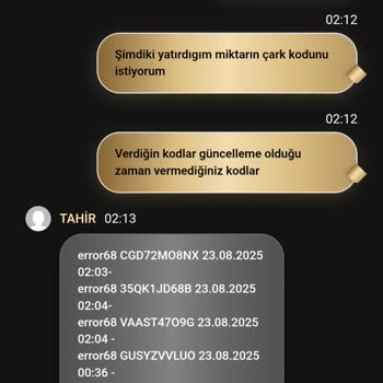 Çark Kodu Bonusum Haksız Yere Verilmedi, Destek Çözüm Sunmadı