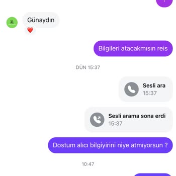 Yanlış Beden Gönderildi, İletişime Geçilmiyor, Mağduriyetim Giderilsin