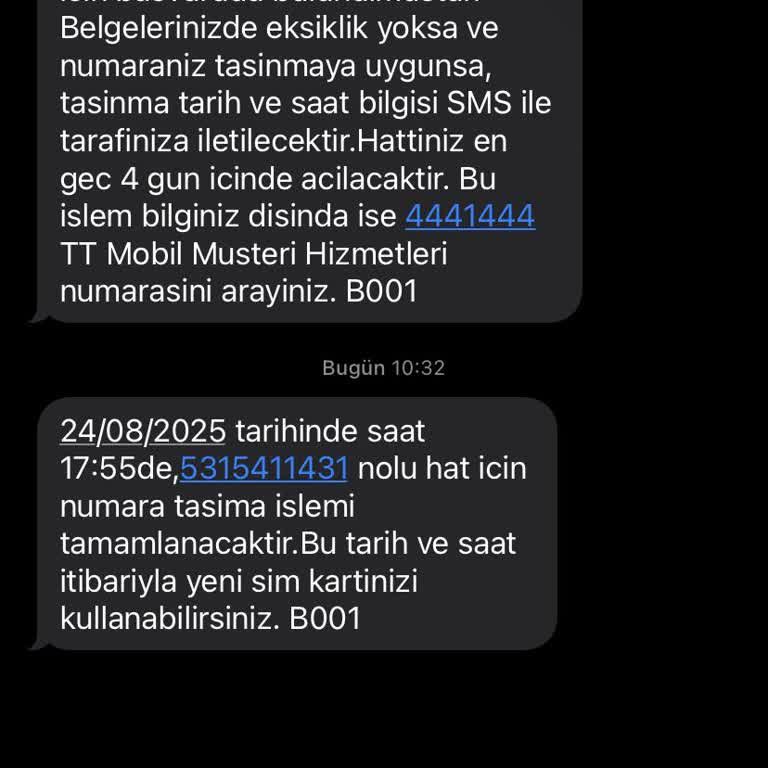 Yanlış Bilgilendirme İle Operatör Değişikliği Mağduriyeti Yaşadım