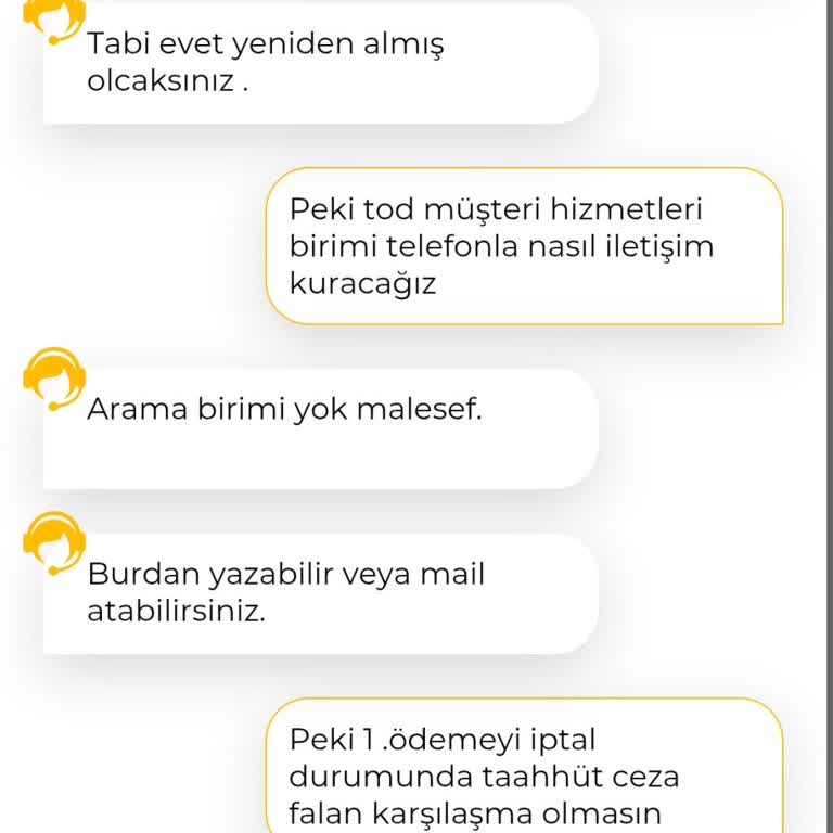 Tod TV Üyelik İptali Ve Taksit Sorunu: Müşteri Hizmetlerine Ulaşılamıyor