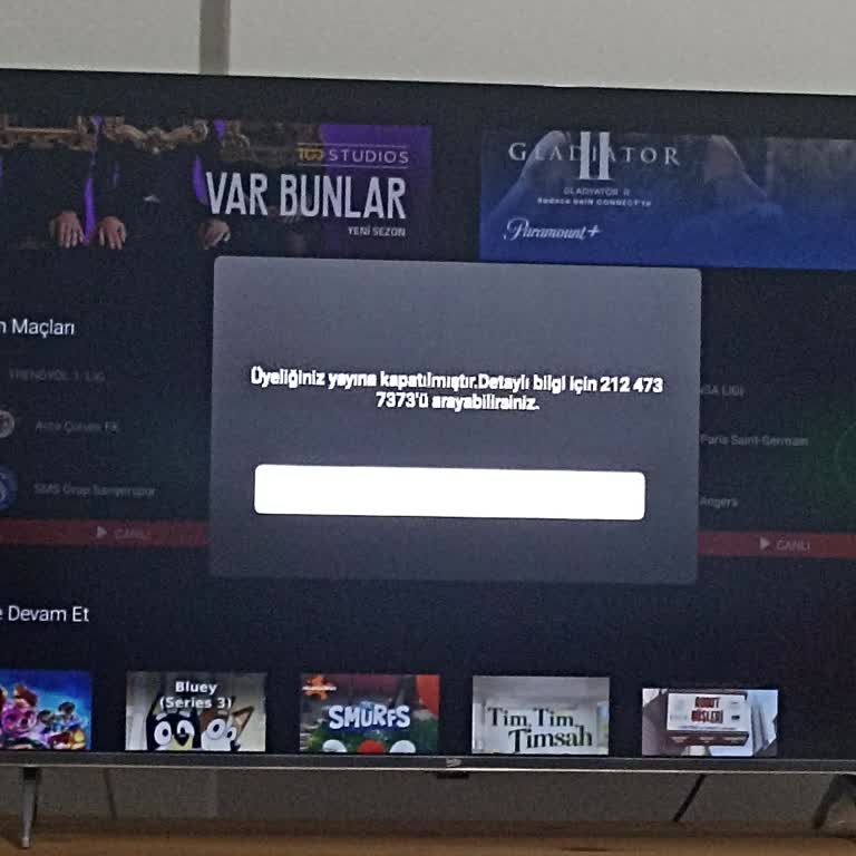 Digiturk Abonesiyim, Kurulum Yapılmadı Ve Uygulamada Maç İzleyemiyorum