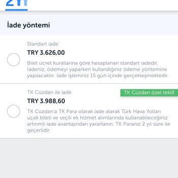 THY Bilet İptalinde Ücretin Yarısının İade Edilmesi Mağduriyet Yaratıyor