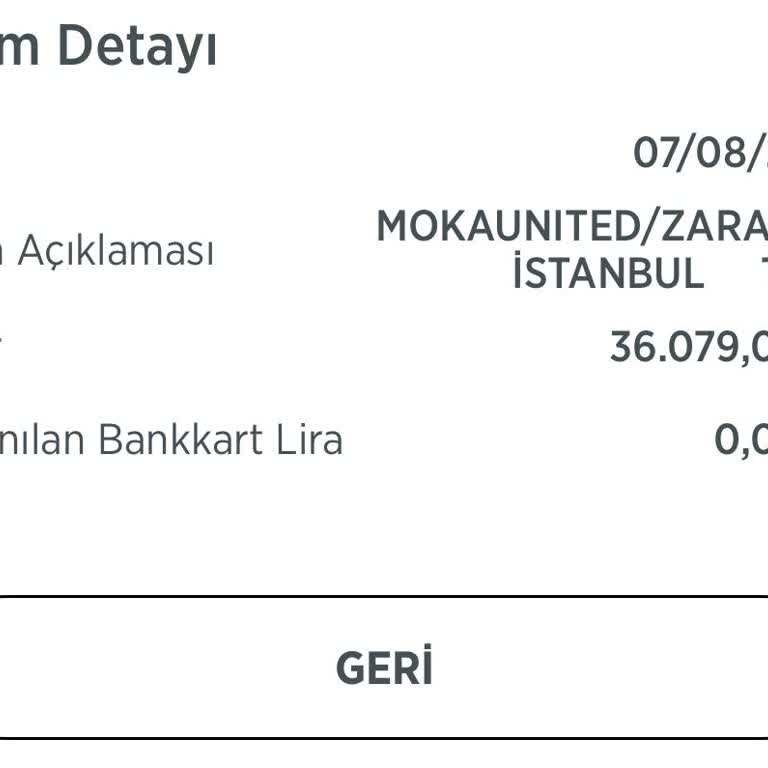 İzinsiz Kredi Kartı Çekimi Sonrası Zara Ve Bankadan Çözüm Alamıyorum