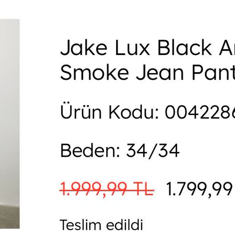 Mavi Kot Pantolonumda Kısa Sürede Defo Oluştu Garanti Sürecinde Mağdur Oldum