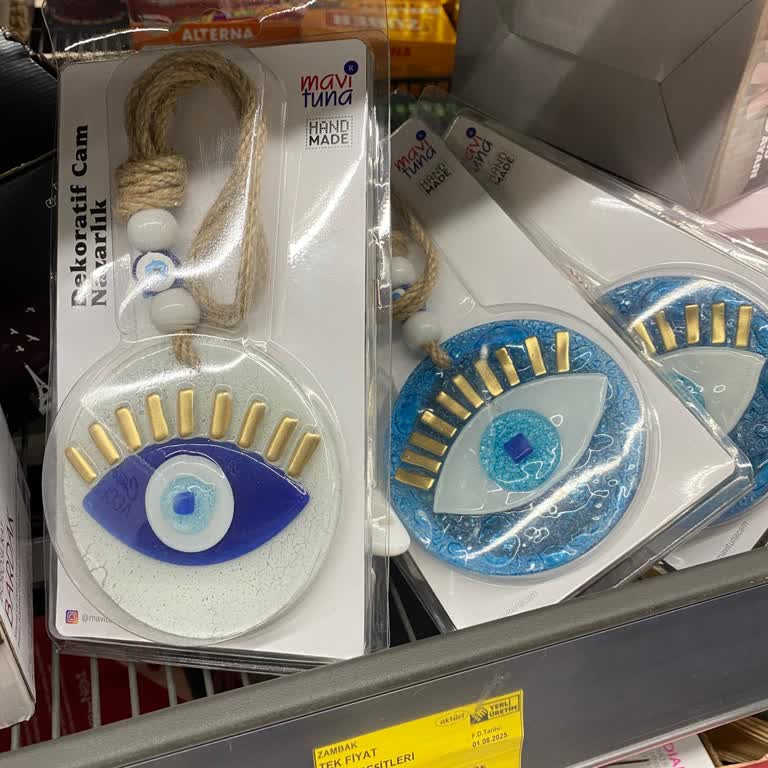 BİM Mağazasında Satılan Dekoratif Cam Nazarlık Değerlerimize Uygun Değil