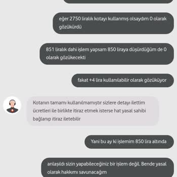 Faturada Anlaşılamayan Yüksek Tutarlar Ve Eksik Müşteri Hizmeti