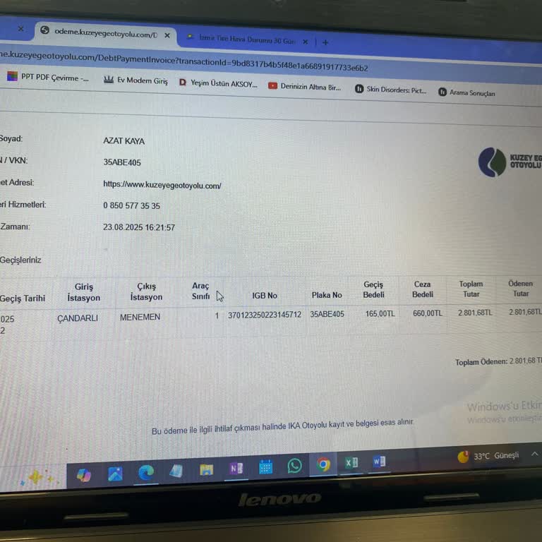 Otoyol Geçiş Cezasında Fahiş Tutar Ve Bilgilendirme Eksikliği