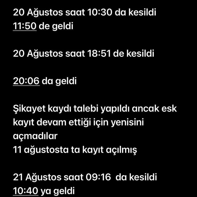 Elektrik Kesintileri İşimizi Ve Hayatımızı Olumsuz Etkiliyor
