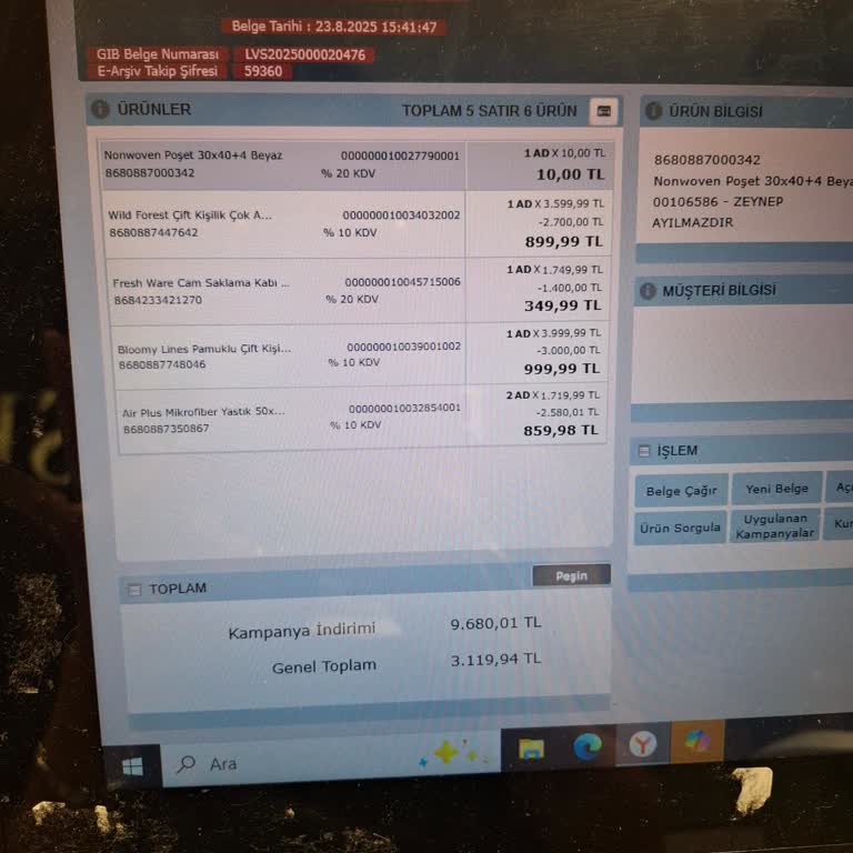 Mağazada Belirtilen Fiyattan İki Kat Fazla Ücret Ödedim