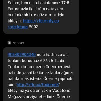 Sözleşmeye Aykırı Yüksek Fatura Ve Açıklama Eksikliği