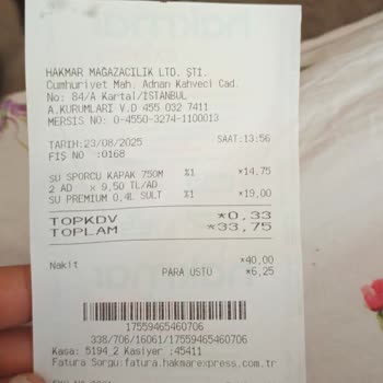 Hakmar Şubesinde Süregelen Fiyat Etiketi Sorunu Ve Yetersiz Müşteri İlgisi