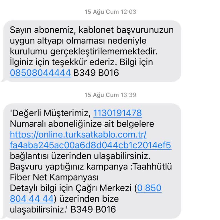 Altyapı Olmayan Adreste Abonelik İptali Yapılmıyor, Mağduriyet Yaşıyorum