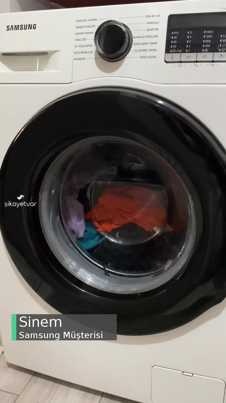 Samsung Çamaşır Makinesi Servis Sorunu videonun kapak resmi