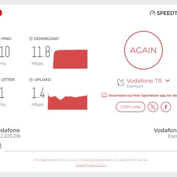 Vodafone Net'te Vaat Edilen Hız Sağlanmıyor, Müşteri Hizmetleri Yetersiz Kalıyor