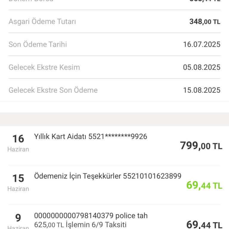 Kart Aidatı İadesi Talebim Ve Kartımın Yanlışlıkla Kapatılması Mağduriyetim