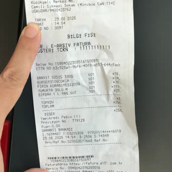 A101'de Yanlış Etiket Ve Kabala Mağaza Müdürüyle Sorunlu Alışveriş Deneyimi