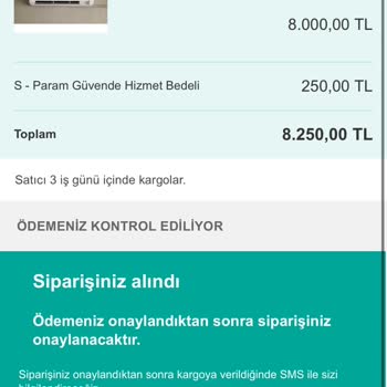Sahte Site Üzerinden Klima Alışverişinde Mağduriyet Yaşadım