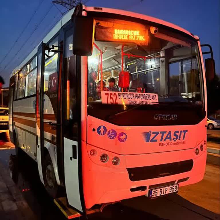 Eshot 752 Numaralı Hattaki Konforsuz Ve Sarsıntılı Yolculuk Deneyimi