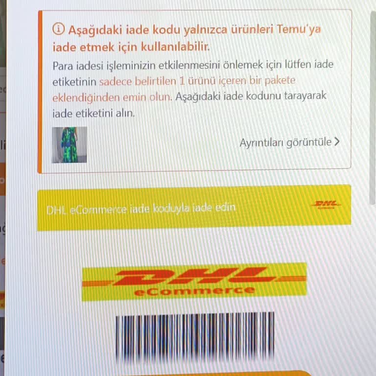 Temu'dan İade Edilen Ürünün Ücreti Hala Yatmadı!