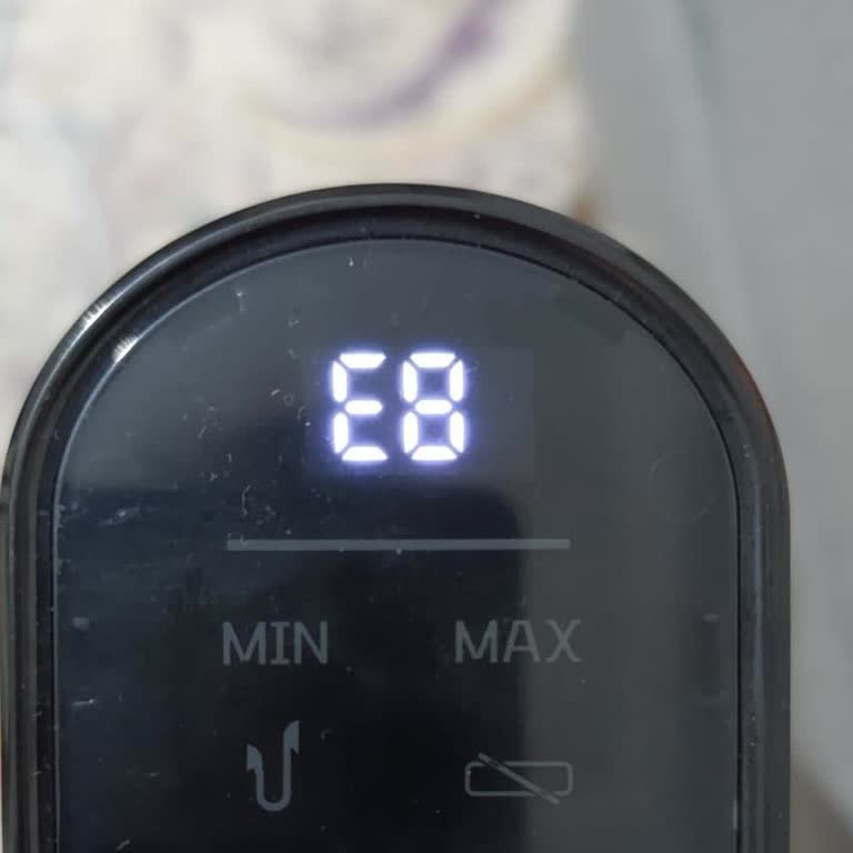 Sinbo SVC 8633 Süpürge E8 Hatası Nedeniyle Kullanılamıyor, Çözüm Bekliyorum