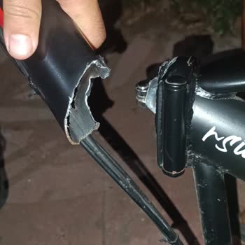 RKS Motor RS3 Pro X Bisikletin Kaynak Yerinden Kırılması Sonucu Ciddi Bir Tehlike Atlattık