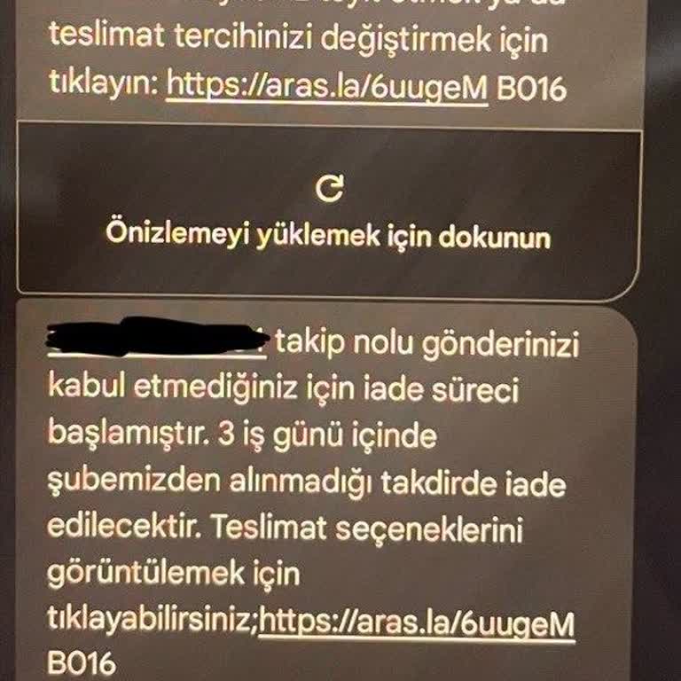 Kargo Teslimatında Yaşanan Sorun ve Müşteri Mağduriyeti