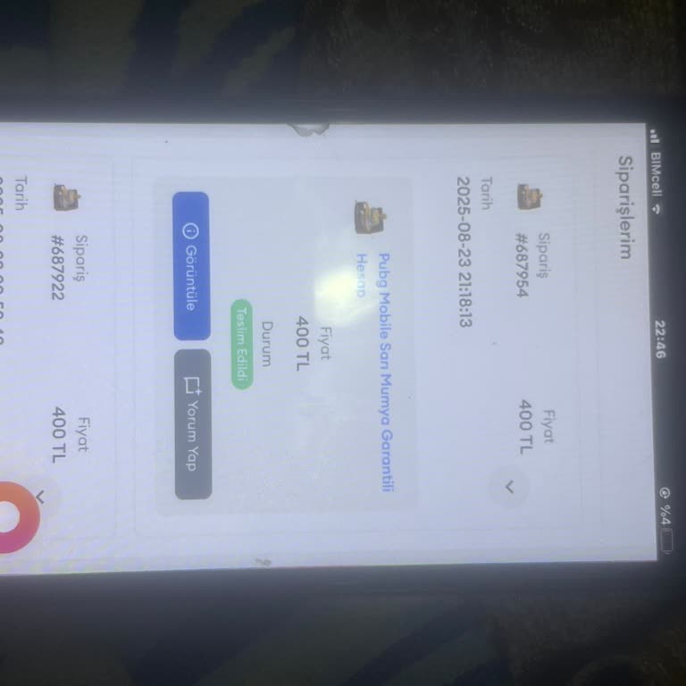 Garanti Edilen PUBG Hesapları Beklentimi Karşılamadı, İade Talebim Reddedildi