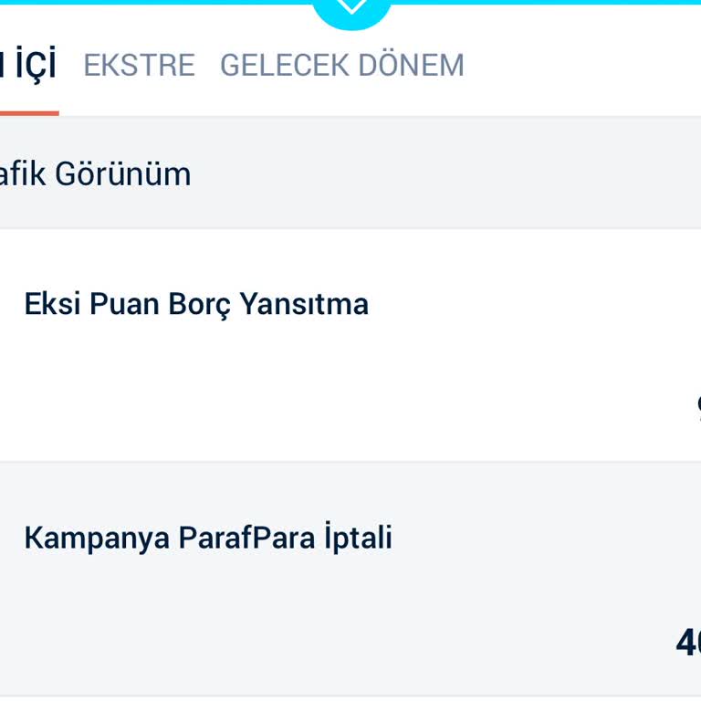 Kart İptali Sonrası Tüm Puanların Borç Olarak Yansıtılması Mağduriyetim