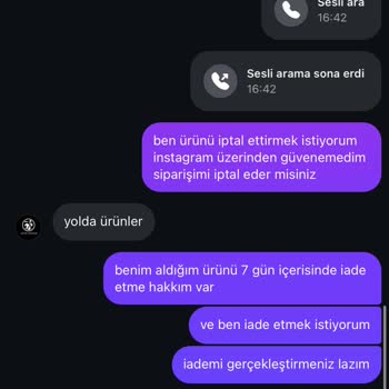 İade Talebim Reddedildi Siparişim İptal Edilmiyor
