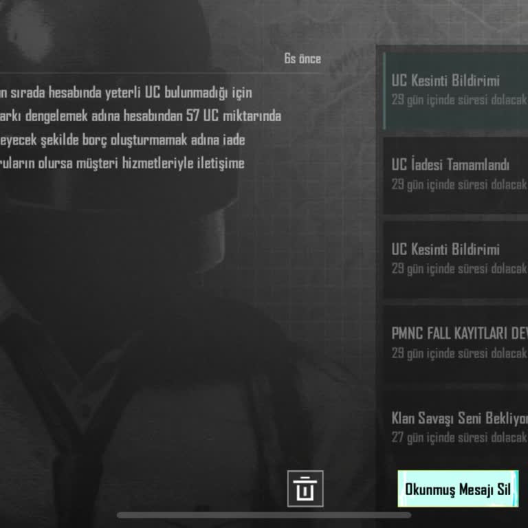 PUBG Mobile Hesabımdan İzinsiz UC Kesintisi Ve Müşteri Hizmetlerinden Yanıt Yok