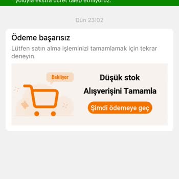 Sipariş İptali Ve Kart Güvenliği Konusunda Bilgilendirme Talebi