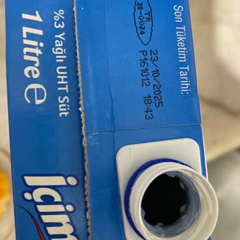 Satın Alınan Sütün İçinden Kurt Çıkması Ve Hijyen Sorunu