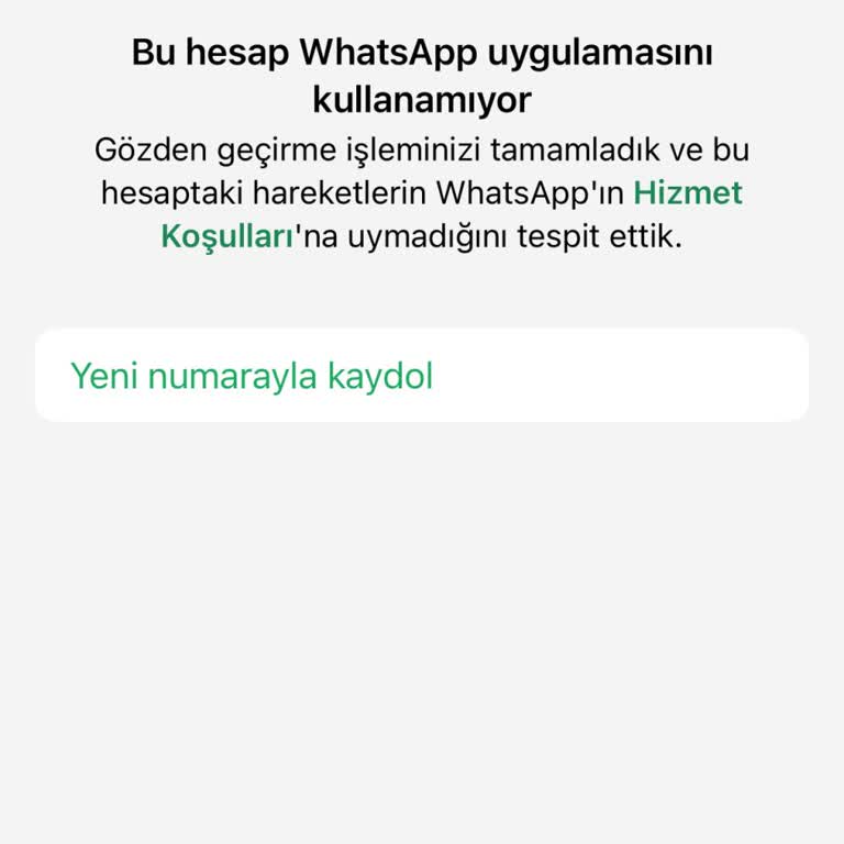 WhatsApp Web Hesabım Haksız Yere Askıya Alındı, Destek Ekibinden Yanıt Alamıyorum