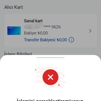 Paycell Kart Ve Uygulamada Sürekli Hata: İşlemler Gerçekleşmiyor, Müşteri Hizmetlerinden Dönüş Yok