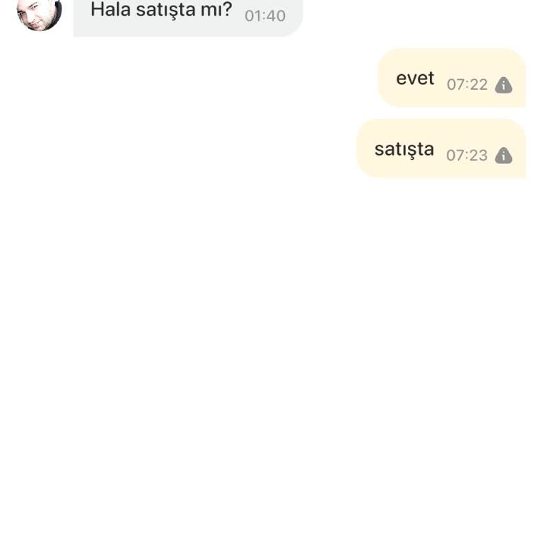 Letgo Mesajlaşma Özelliğinde Mesajlarım Karşı Tarafa Ulaşmıyor
