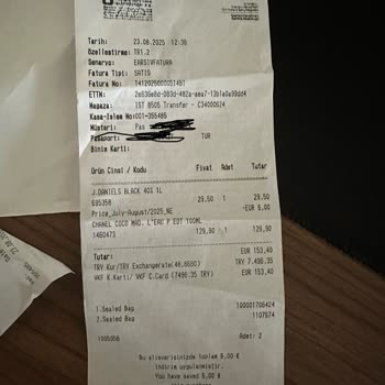 Duty Free'den Alınan Parfümde Akıtma Sorunu Ve Müşteri Hizmetlerine Ulaşılamıyor