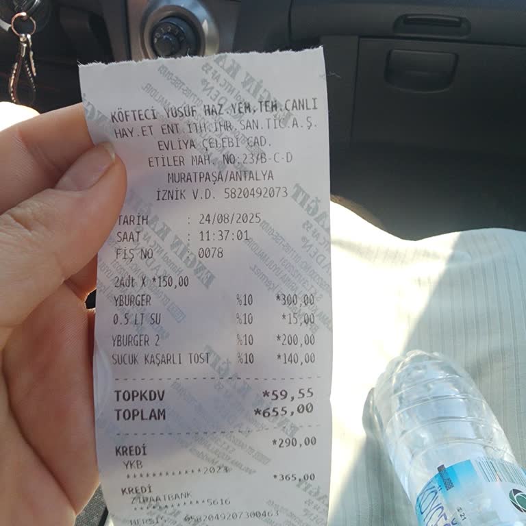 Geç Gelen Servis Ve Eksik Ürün Nedeniyle Mağduriyet Yaşadım