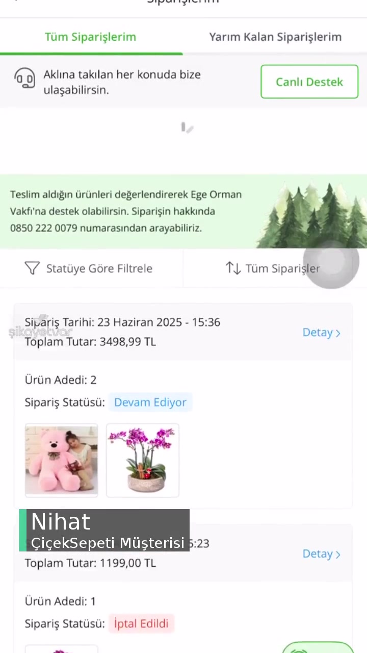 Çiçek Sepeti Paramı İade Etmiyor videonun kapak resmi