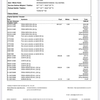 Volkswagen Polo’da Tekrarlayan Fren Arızaları Ve Yetersiz Servis Deneyimi