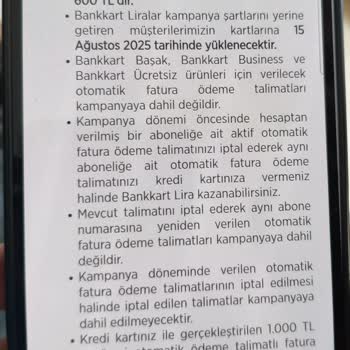 Ziraat Bankası Kampanya Ödülüm Haksız Gerekçeyle Yüklenmedi