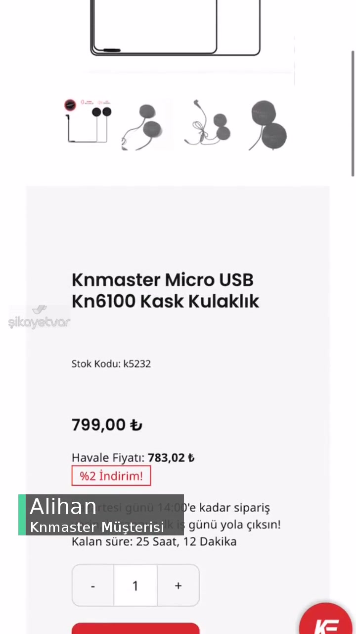 Knmaster Kn 6100 Interkom Şikayeti videonun kapak resmi